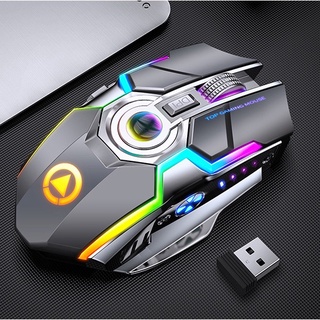 Chuột không dây chuyên GAME  Sạc Pin - Kepos G80 / YINDIAO A5 Led RGB Led 7 màu - CỰC ĐỘC - Tặng lót chuột -DC3947