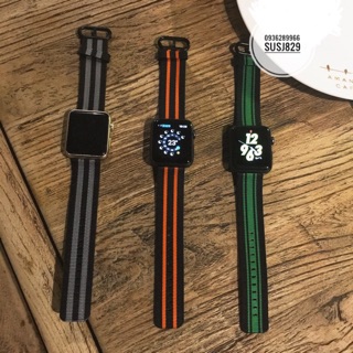 Dây đeo woven nylon apple watch