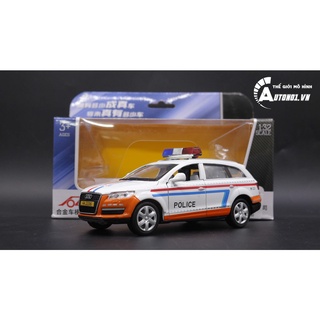 XE MÔ HÌNH AUDI Q7 POLICE WHITE 1:32 CAIPO 4743