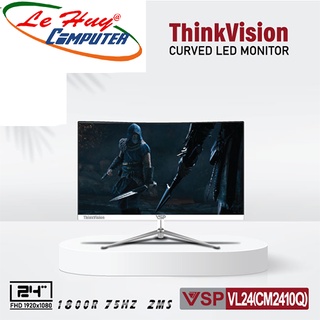 Màn hình máy tính cong VSP VL24 (CM2410Q) 24inch FullHD 75Hz 2ms