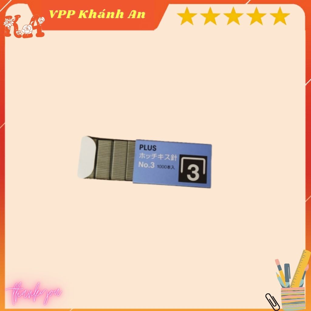 Ghim dập, đạn ghim số 3 Plus