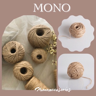 Cuộn 5m,10m Dây sơ dừa, dây đay trang trí dây đay gai, dây bố, petshop, thiệp cưới, thảm size 2,5li