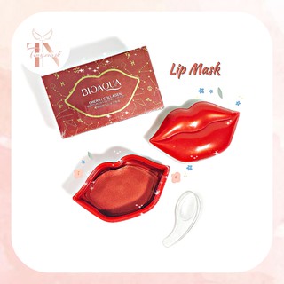 Mặt Nạ Môi Cherry Collagen Chính Hãng Bioaqua - Dưỡng Môi, Tẩy Da Chết Môi, Giảm Thâm Môi Nhẹ
