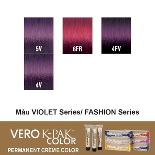 Violet &amp; Fashion Series - Màu nhuộm tóc JOICO Vero K-Pak Color (Tông màu thời trang)