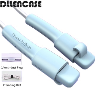 Dllencase Set 2 cặp vỏ bọc bảo vệ dây cáp sạc thích hợp cho IPhone IPad Type-C USB A222
