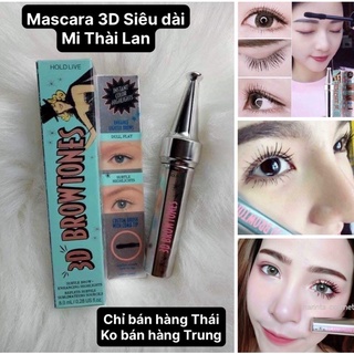 [CHỈ BÁN HÀNG THÁI] MASCARA 3D SIÊU DÀI TỰ NHIÊN THÁI LAN