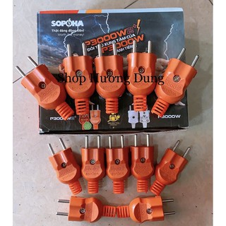 Phích cắm siêu chịu tải Sopoka P3000w 2+