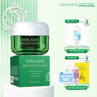 Kem Dưỡng Giảm Mụn, Kiềm Dầu 12 Giờ Derladie Herbal Extract Care Cream 50ml