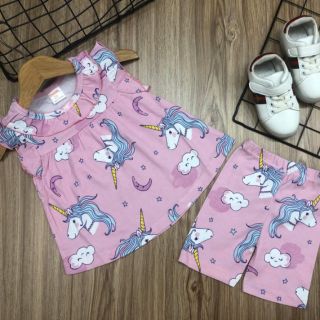 Bộ cánh tiên thun borip đẹp cho bé gái 9 đến 21kg