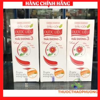 Dầu gội  DƯỢC LIỆU THÁI DƯƠNG 3,thái dương 7