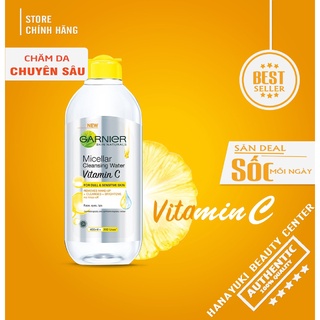 Nước làm sạch và tẩy trang cho mọi loại da Garnier Micellar Water 400ml- Hanayuki Asia