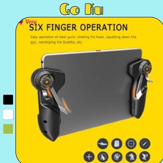 Tay cầm chơi game pubg liên quân free fire ff mobile giá rẻ phụ kiện chơi game pubg bắn súng cho ipad - Go Ku