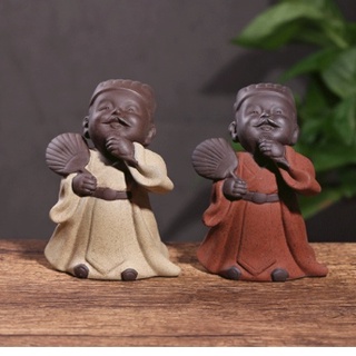 TƯỢNG GỐM KHỔNG MINH BẢN MINI- TƯỢNG GIA CÁT LƯỢNG- TƯỢNG TAM QUỐC