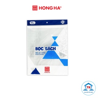 Bọc sách ni lông Hồng Hà (Khổ 190x265mm) - Bọc sách 3269 (Tập 10 chiếc)
