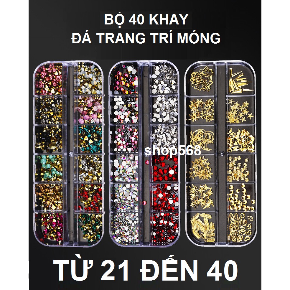 Đá đính móng từ 21-40