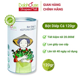 Bột rau diếp cá Dalahouse 150g nguyên chất hữu cơ, công nghệ sấy lạnh Châu Âu