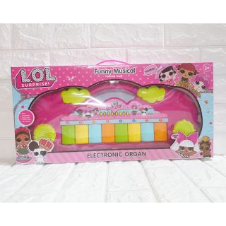 Đàn organ dùng pin LOL đồ chơi nhạc cụ cho bé gái
