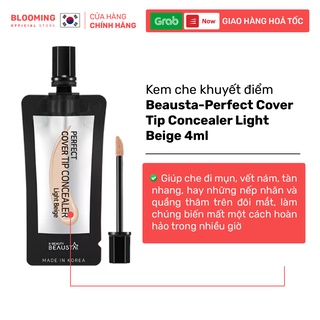 Kem che khuyết điểm Beausta-Perfect Cover Tip Concealer Light Beige 4ml