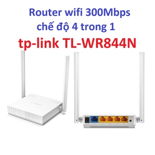 Router Wifi 300Mbps chế độ 4 trong 1 5 cổng mạng tp-link TL-WR844N