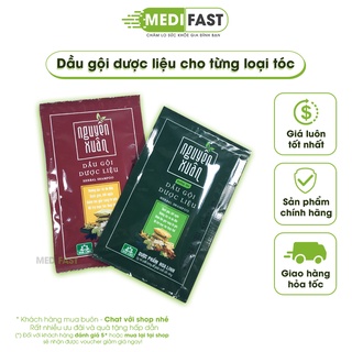 Dầu gội đầu dược liệu Nguyên Xuân - Dạng gói - Dưỡng tóc và phục hồi hư tổn