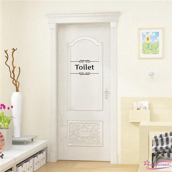 Nhãn dán tường trang trí phòng tắm dễ dàng tháo gỡ