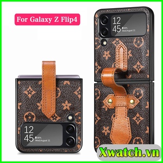 Ốp lưng dành cho Samsung Galaxy Z Flip 4 họa tiết L.V