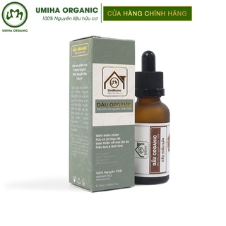 Dầu Thầu Dầu hữu cơ UMIHOME nguyên chất 10/30ml dưỡng mi, giảm quầng thâm mắt, ngừa thâm sẹo