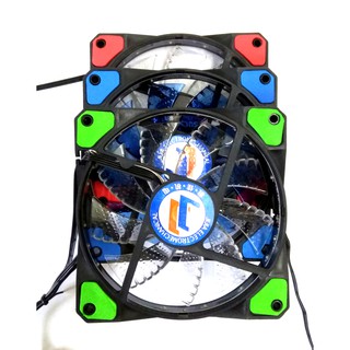 Quạt tản nhiệt case cho máy tính 120mm 15 Led siêu sáng