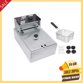 Bếp chiên nhúng điện, Nồi chiên đơn ngập dầu, chiên thực phẩm tiết kiệm điện