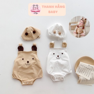 Bodysuit Cho Bé Trai Bé Gái, Body Cho Bé Phong Cách Hàn Quốc Dễ Thương Cho Bé Thanh Hằng Baby 5 - 13 Kg