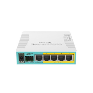 Cân bằng tải Router hEX PoE Mikrotik RB960PGS - Hàng nhập khẩu