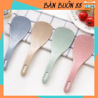 [Mã LIFEHLSALE2 giảm 10% đơn 0Đ] ❌BÁN SỈ ❌ Thìa xới cơm lúa mạch - Muôi cơm lúa mạch 1600