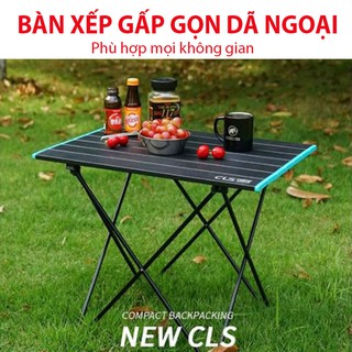 BÀN GẤP GỌN DÃ NGOẠI - BÀN XẾP DU LỊCH, DÃ NGOẠI, CẮM TRẠI GỌN NHẸ DỄ DÀNG LẮP ĐẶT