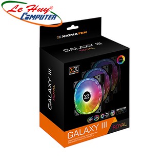 Fan Case Xigmatek GALAXY III ROYAL – BR120 ARGB (EN46119)