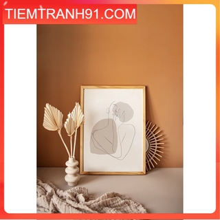 Tranh treo tường | Line art-Female Line Art, Modern Minimalist 23 , tranh canvas giá rẻ