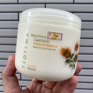 Hấp dầu dành cho tóc khô rối MOISTURE BALANCE MASK TEOTEMA 500ml