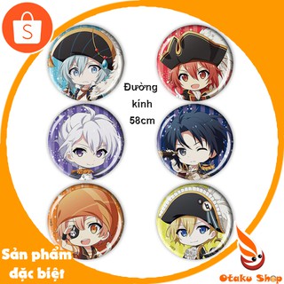 Set 6 Huy hiệu Anime IDOLiSH7  - Otakushop