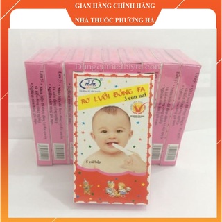 Gạc rơ lưỡi Đông Fa ( Hiệu 3 con nai)