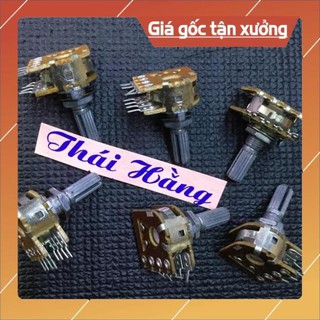 . Chiết áp ampli 8 chân 2 hàng -50 k/100 k (5 chiếc ) ..