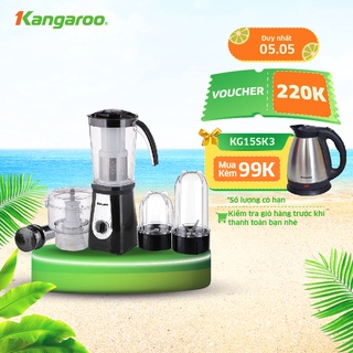 [Mã ELHA22 giảm 6% đơn 300K] Máy xay sinh tố 4 cối đa năng Kangaroo KG4B4