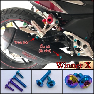 [Mã LIFEAUMAY giảm 10% tối đa 30k đơn 150k] Ốc Titan GR5 Ốp Pô, Treo Pô WinnerX V2, V3 2022
