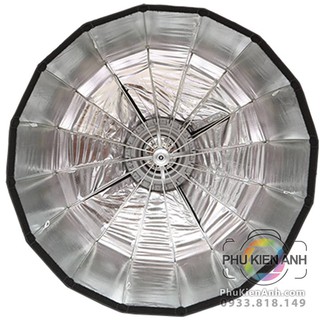 Softbox 16 cạnh dù ngàm bowen pro 70cm, 90cm, 120cm kèm túi chống sốc