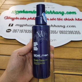 XỊT DƯỠNG DA ĐẦU GIẢM GẦU LABEL.MEN SCALP 150ml