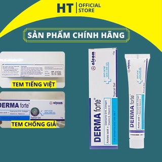 Derma Forte - Gel Giảm Mụn Mờ Thâm Lành Tính 15g