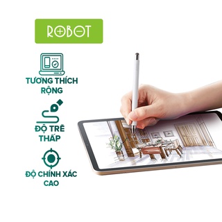 Bút Cảm Ứng ROBOT RSP01 Thiết Kế 2 Trong 1 Dùng Cho Điện Thoại và Máy Tính Bảng