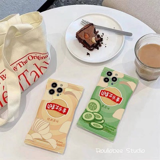 Candy Potato Chips Apple 14 Couple Iphone13promax Phone Case 11/12 Female Xsxr Case 7 8Plus nE7T