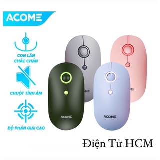 Chuột Không Dây ACOME AM300 2.4GHz Tĩnh Âm - BẢO HÀNH 12 THÁNG