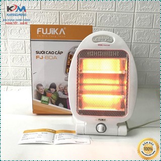 Đèn sưởi Fujika FJ-60A 2 chế độ phát nhiệt, tự ngắt - SỈLẺLONGBIÊN
