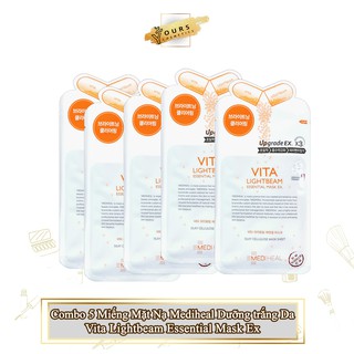 [Auth Hàn] Mặt Nạ Mediheal Dưỡng Trắng Da Vita Lightbeam Essential Mask Ex 27ml