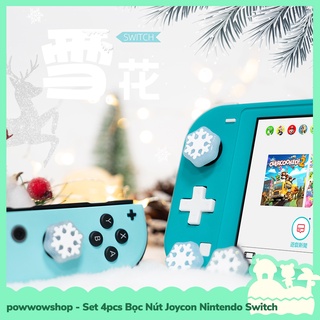 [Sẵn VN - Hỏa Tốc] GS Christmas 4Pcs Bọc Nút Cần Xoay Analog Joycon Cho Máy Game Cầm Tay Nintendo Switch / Switch Lite